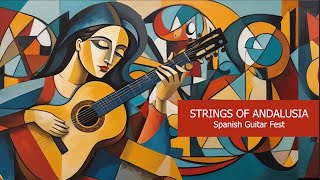 Strings Of Andalusia  Spanish Guitar Music Fest guitar [upl. by Aerdnuahs]