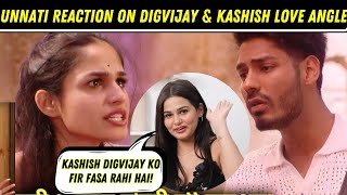 Unnati Tomars SHOCKING Reaction to Kashish amp Digvijays Love Angle in Bigg Boss 18 [upl. by Charlie]