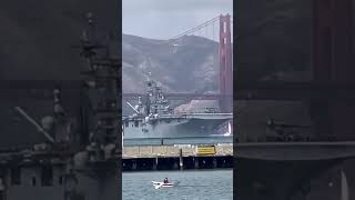 Huge US amphibious assault ship San Francisco huge amphibious assault ship sanfrancisco [upl. by Adnawal]