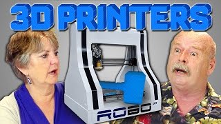 ELDERS REACT TO 3D PRINTERS [upl. by Lennox175]