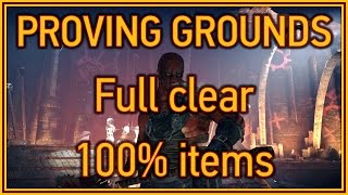 Mad Max  Proving Grounds Camp  Full clear with 100 items [upl. by Witha]