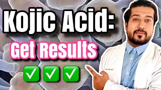 Kojic Acid for Dark Spots and Melasma  This is How it is Done [upl. by Allyce527]