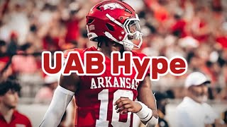 Arkansas vs UAB Football Hype Video [upl. by Pinkerton]