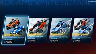 The Best White amp Black Octane Car Designs in Rocket League History [upl. by Elwyn]