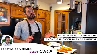 Pechuga de POLLO rellena ¡Fácil 😋 Joseba Arguiñano ⛱️ Recetas de verano desde CASA  Cocina Abierta [upl. by Karlyn558]