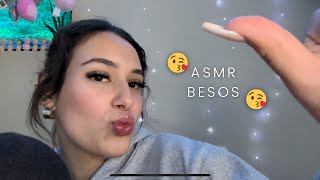 ASMR Giving You Kisses in SPANISH💋Mouth Sounds  Clicky Whisper [upl. by Tomaso]