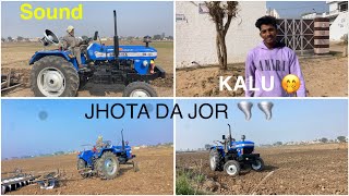 APNE NEW TRACTOR 🚜 TASTING NEW SONALIKE 35 🚜🚜BHOT HI VADIYA TRACTOR HA G trending tractor new [upl. by Peltier]