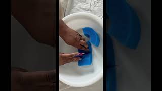 ASMR Dry Plastic Sponge Slicing [upl. by Ajiak]