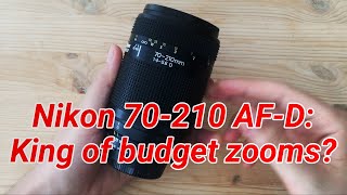 75 Lens Review Nikon 70210mm F456 AFD King of Budget Telephoto [upl. by Koby489]