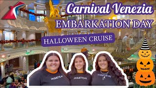 Carnival Venezia Vlog Embarkation Day Part 1 October 14 2023 [upl. by Nauaj416]