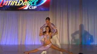 ABDA DANCERS CEM amp MELISA  WLDC  On1 SALSA 4PLC TURKEY 2014 [upl. by Larianna]