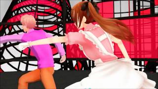 MMD hetalia and Nyotalia Bad apple [upl. by Ollayos]