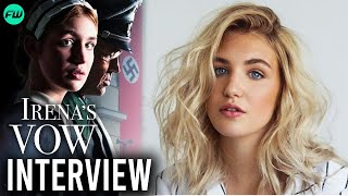 Sophie Nélisse Talks WWII Drama Irenas Vow  FandomWire Interview [upl. by Chivers]