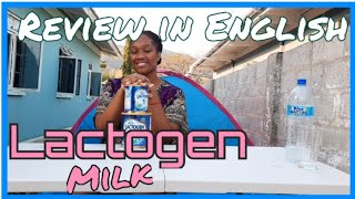 LACTOGEN BABY MILK PRODUCT REVIEW ENGLISH [upl. by Survance]