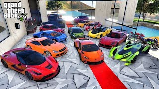 GTA 5  MY CAR COLLECTION IN GTA ONLINE [upl. by Hillegass]