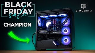 Black Friday 2024 Champion Gaming PC Build 7800x3d  4070 Ti Super in Antec C3 [upl. by Cerelia]