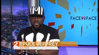 Face2Face with Actor EPULE JEFFREY [upl. by Ained]