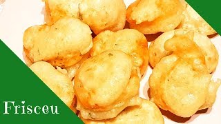 FRISCEU  FRITTELLE salate ricetta genovese [upl. by Yelwah257]