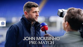 John Mousinho prematch  Wycombe Wanderers vs Pompey [upl. by Mehs]