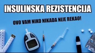 KAKO NASTAJE INSULINSKA REZISTENCIJA [upl. by Ennagroeg]