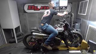 Indian Scout FTR1200 Custom Dyno [upl. by Corene]