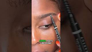 HOW TO SHAPE EYEBROWS DIY BROW SHAPING  BROW GROOMING  EYEBROW TUTORIAL shorts eyebrows brows [upl. by Hamann664]