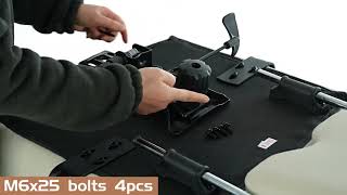 Excebet Office Chair Assembly Video updated [upl. by Rothmuller]