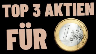 TOP 3 ZOCKER AKTIEN FÜR UNTER 1 € 📈🚀 [upl. by Dennet]