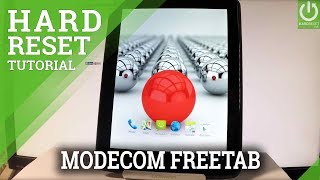 Hard Reset MODECOM FreeTAB 8001  Bypass Screen Lock [upl. by Poore]