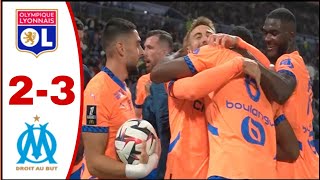 Olympique Lyon vs Marseille 23 All Goals Results  Extended Highlights2024 Jonathan Rowe Goal [upl. by Airdnua]