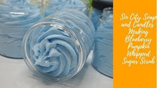 Sugarscrub Making Blueberry Pumpkin Whipped Sugar Scrub Full Length Version [upl. by Bennion400]