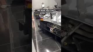 Pagani Zonda R speaker warning [upl. by Ramraj871]