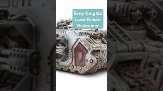 Grey Knights Land Raider Redeemer 10th edition 40K warhammer40k [upl. by Vita]