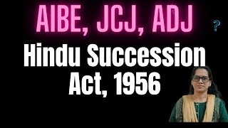 Hindu Succession Act 1956 by Kanchana Advocate [upl. by Eceirahs]