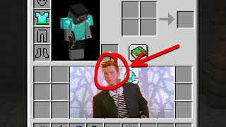 smartest rickroll in minecraft [upl. by Nonregla624]