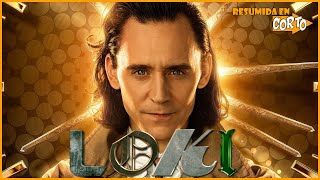 LOKI TEMPORADA 1  Resumida en Corto  RESUMEN [upl. by Lasiaf]