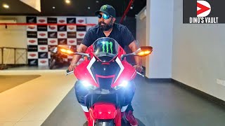 Honda Fireblade CBR1000RRR Speedo Console Explained India 4K [upl. by Ihtraa15]