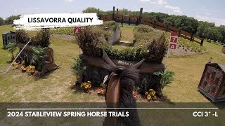 GoPro Lissavorra Quality CCI 3 L  2024 Ocala International Horse Trials [upl. by Halonna]