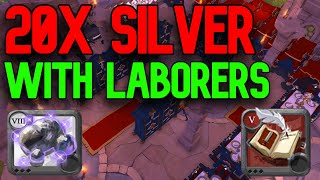 Profit 30 off T8 Guildhalls Laborers Guide 2023  Albion Online [upl. by Lilly]