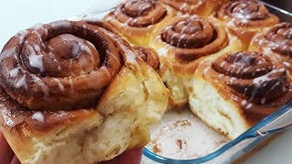 Cinnamon Rolls ou brioches roulées à la cannelleRecette facile [upl. by Eydie294]