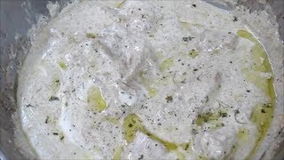 Cream Chicken North Indian  Punjabi Style Recipe in Hindi with Captions in English [upl. by Mali]