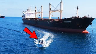 Fishing this GIANT SHIP in South Florida EPIC CATCH [upl. by Lietman]