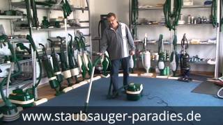 wwwstaubsaugerparadiesde zeigt Ihnen wie Sie mit dem Vorwerk Tiger 251  ET 340 staubsaugen [upl. by Ellierim]