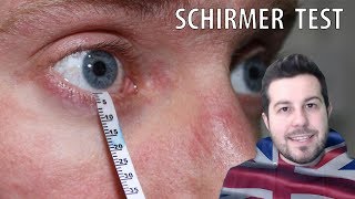 Schirmer Test  Tear Film Evaluation 4 ENG [upl. by Croft162]