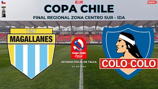 MAGALLANES vs COLO COLO  COPA CHILE FINAL REGIONAL ZONA CENTRO SUR 2024  IDA [upl. by Jacobina]