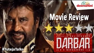 Darbar Movie Review  Rajinikanth Sunil Shetty Nayanthara  TutejaTalks [upl. by Yenar]