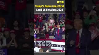 Donald Trump Dancing At His Rally Goes Viral Amid US Elections 2024 donaldtrump uselections2024 [upl. by Ned668]