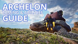 The GUIDE of the Archelon in ARK  Survival Ascended [upl. by Haukom923]