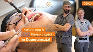 DOKU  Kieferchirurg und Kieferorthopädin im Dauereinsatz  KieferStellwerk [upl. by Ignace]