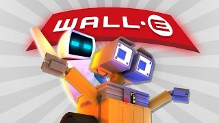 Minecraft Parody  WALLE  Minecraft Animation [upl. by Urial]